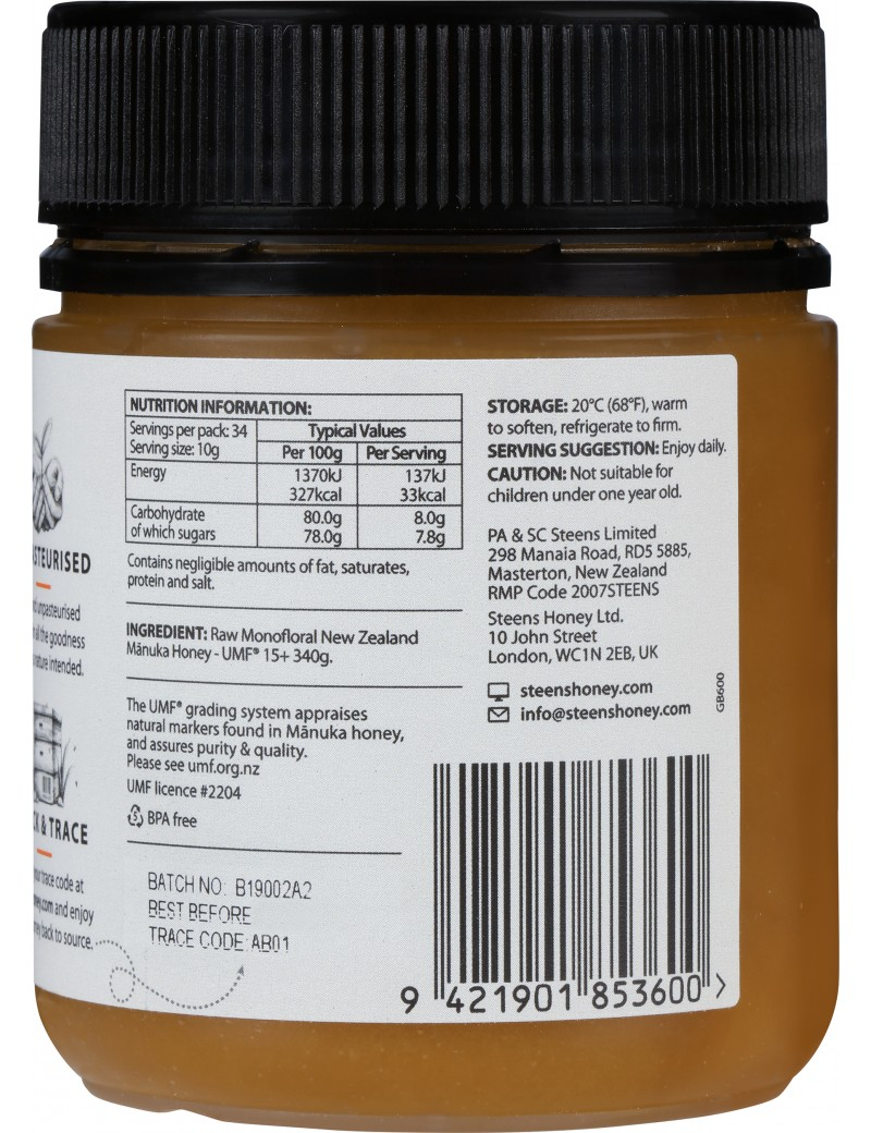 Steens-Honey-UMF-15-MGO-515-imunitet-grip-prostuda-hranitelni-stoinosti